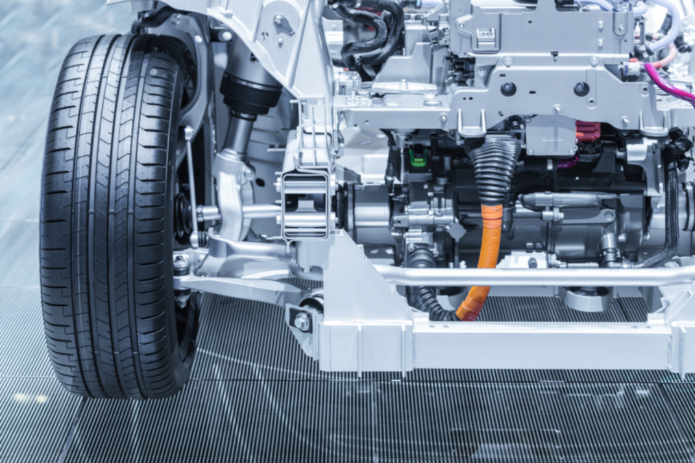Traction motor of EV